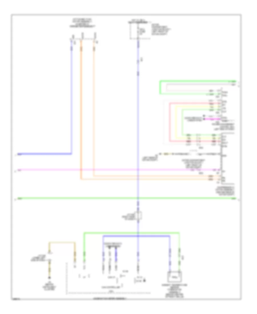 Automatic AC Wiring Diagram, EV (2 of 3) for Scion iQ 2013