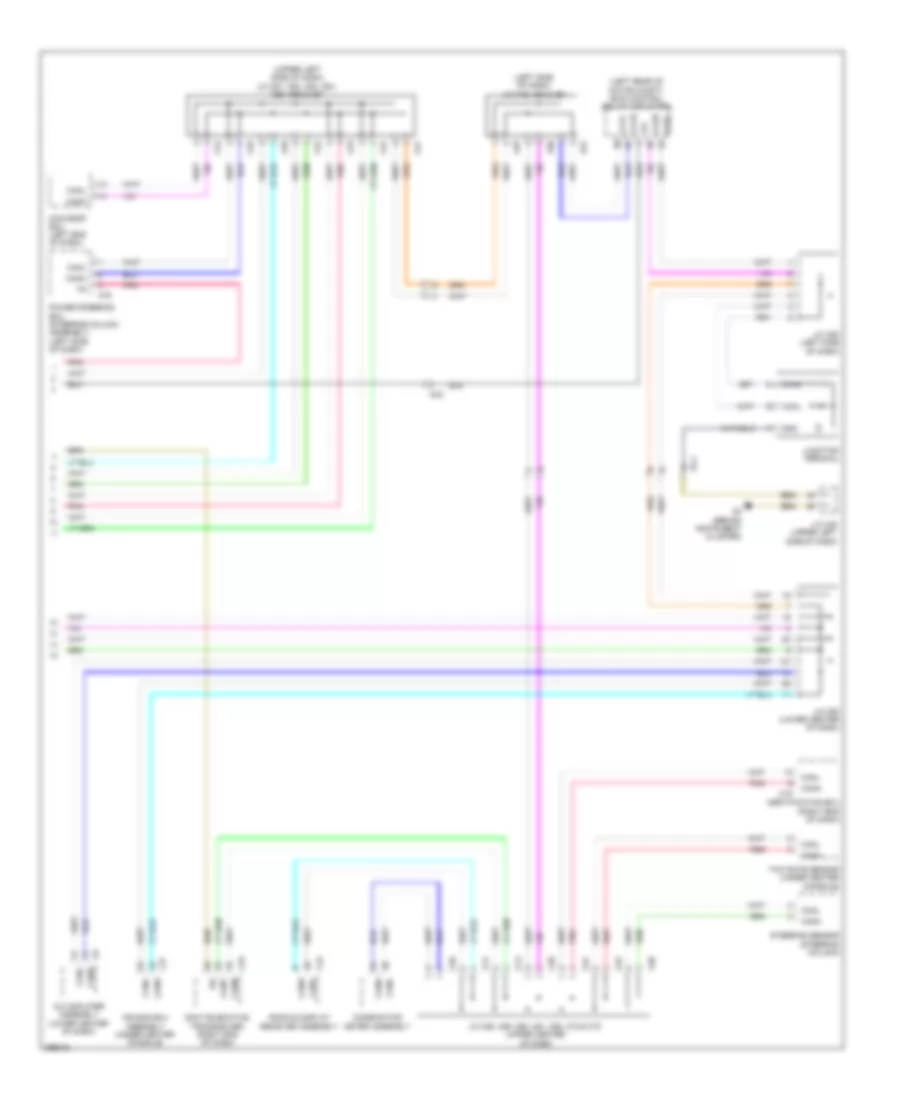 Computer Data Lines Wiring Diagram EV 2 of 2 for Scion iQ 2013