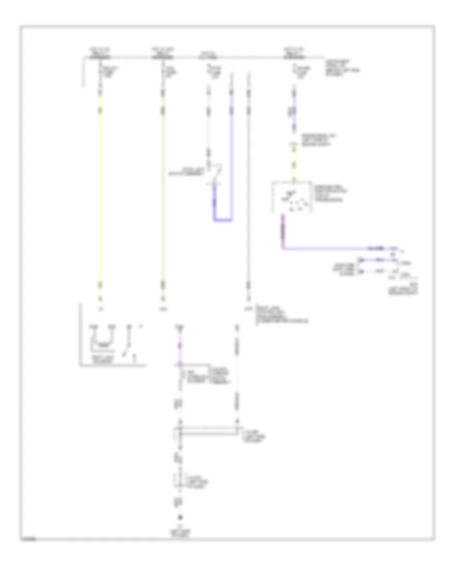 Shift Interlock Wiring Diagram, Except EV for Scion iQ 2013