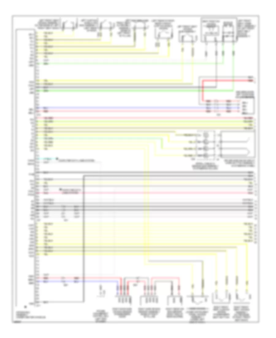 Supplemental Restraints Wiring Diagram EV 1 of 2 for Scion iQ 2013