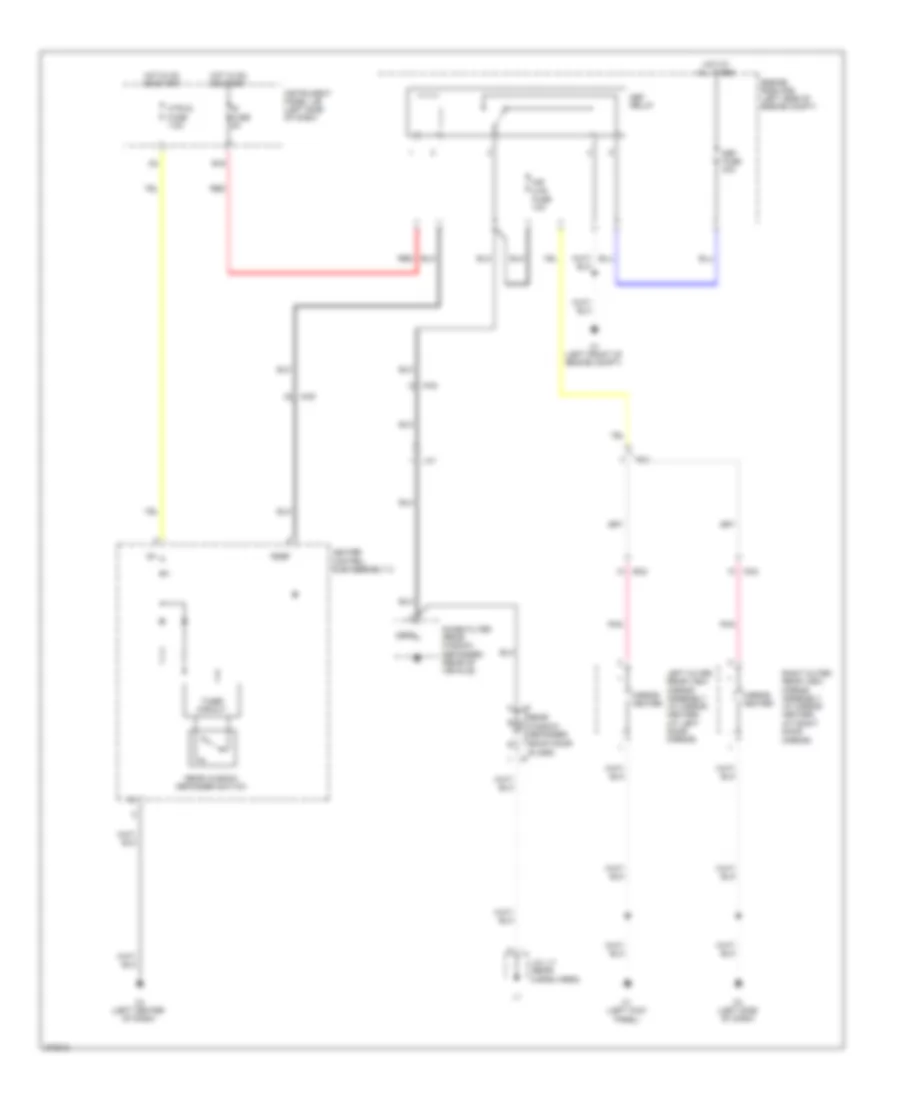Defoggers Wiring Diagram for Scion tC 2013
