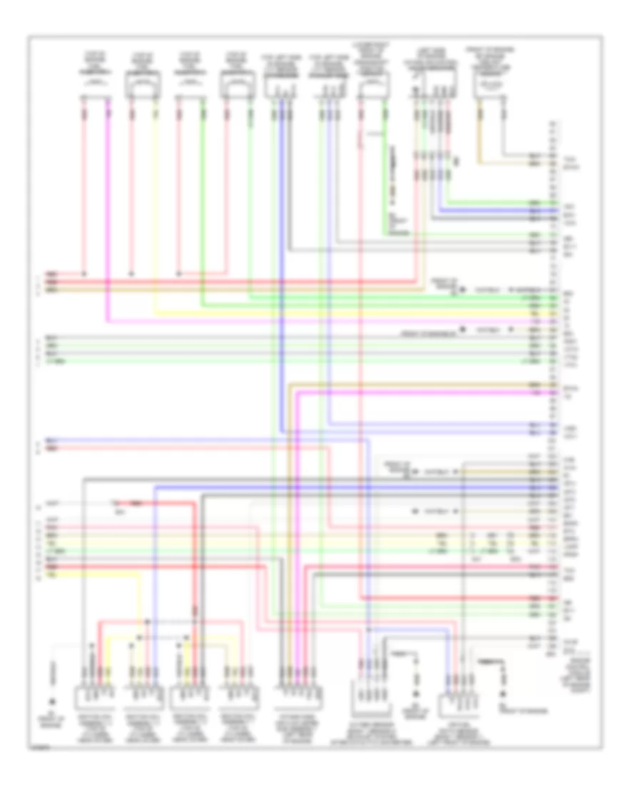 2.5L, Engine Performance Wiring Diagram (4 of 4) for Scion tC 2013