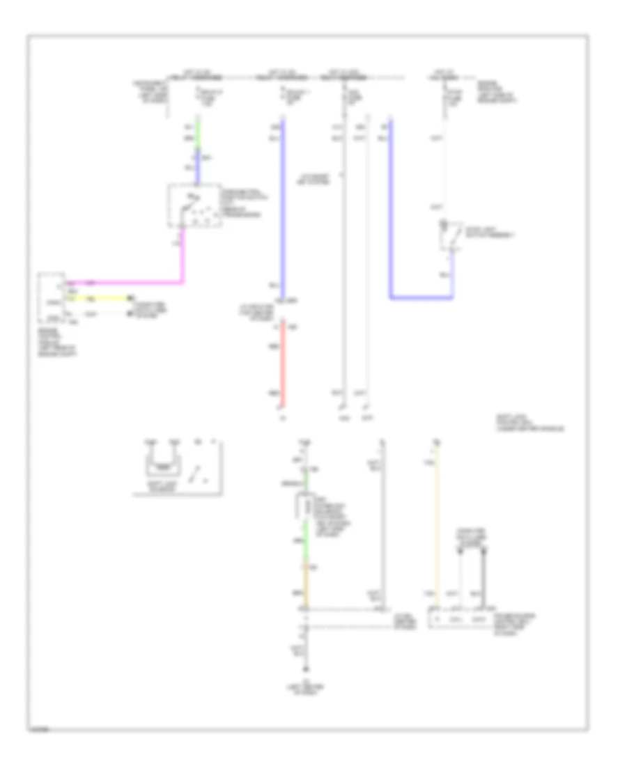 Shift Interlock Wiring Diagram for Scion tC 2013