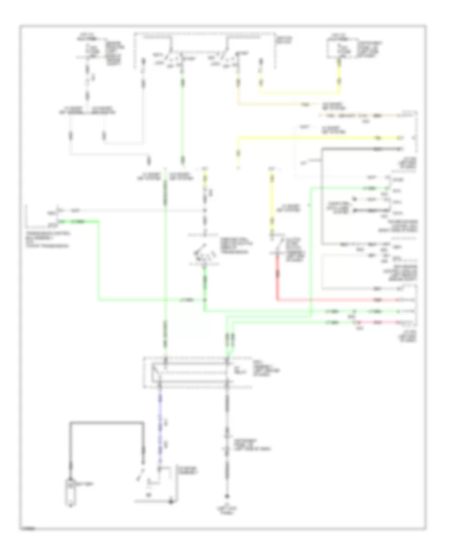 Starting Wiring Diagram for Scion tC 2013