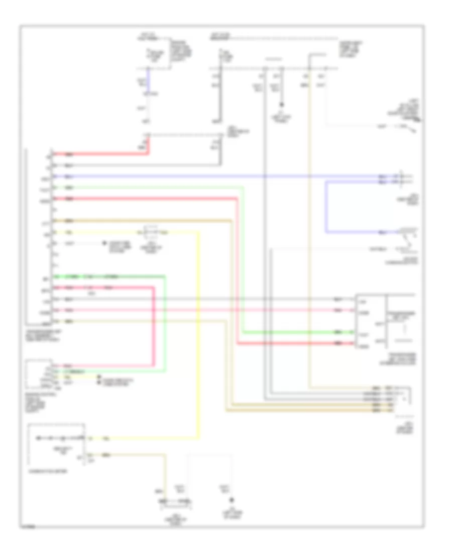 Anti-theft Wiring Diagram for Scion xB 2013