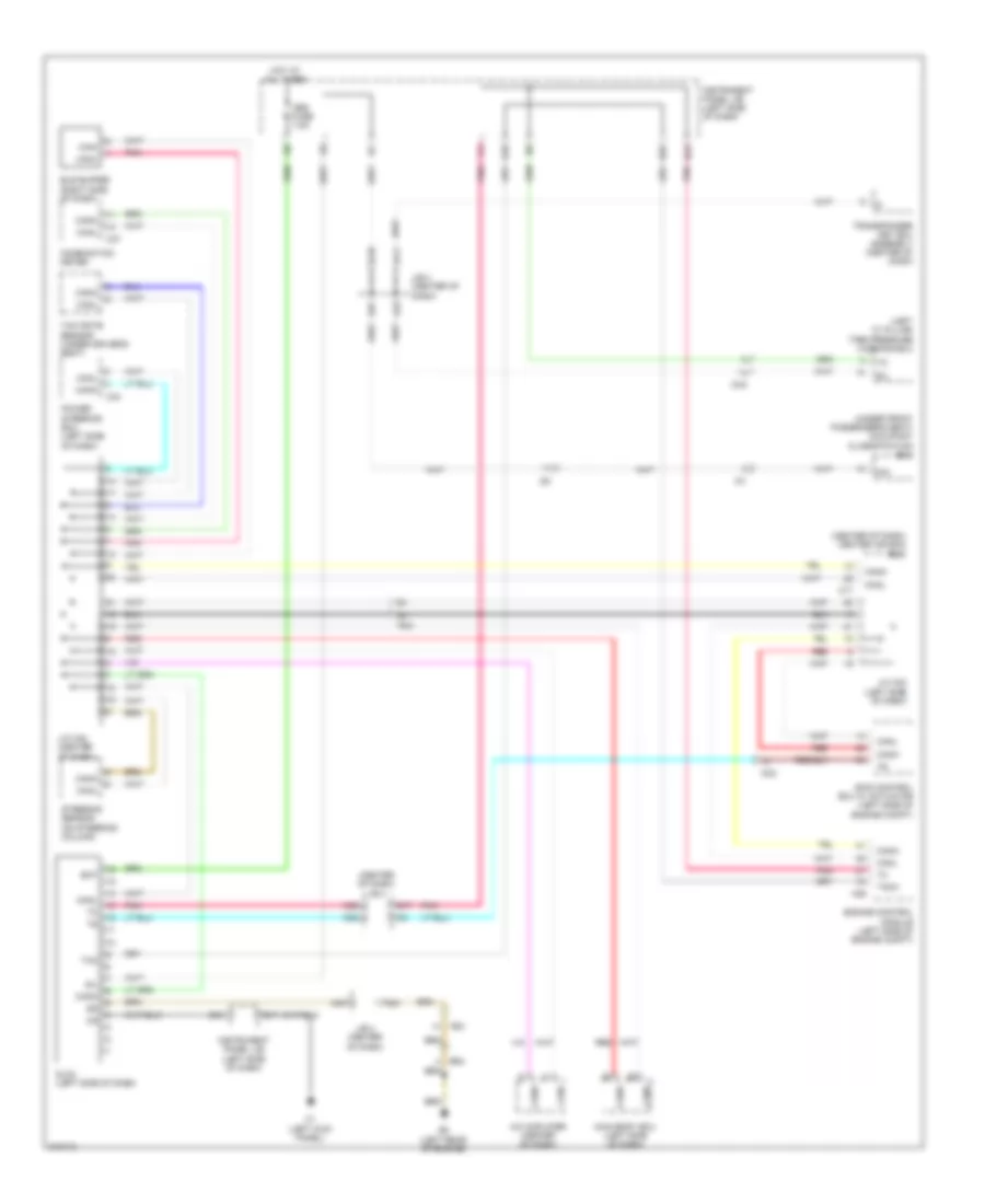 Computer Data Lines Wiring Diagram for Scion xB 2013