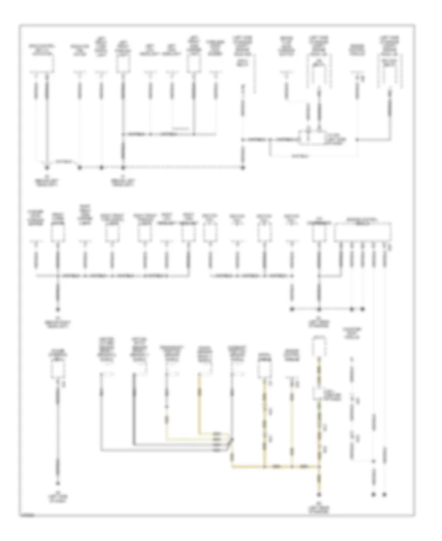 Ground Distribution Wiring Diagram 3 of 3 for Scion xB 2013