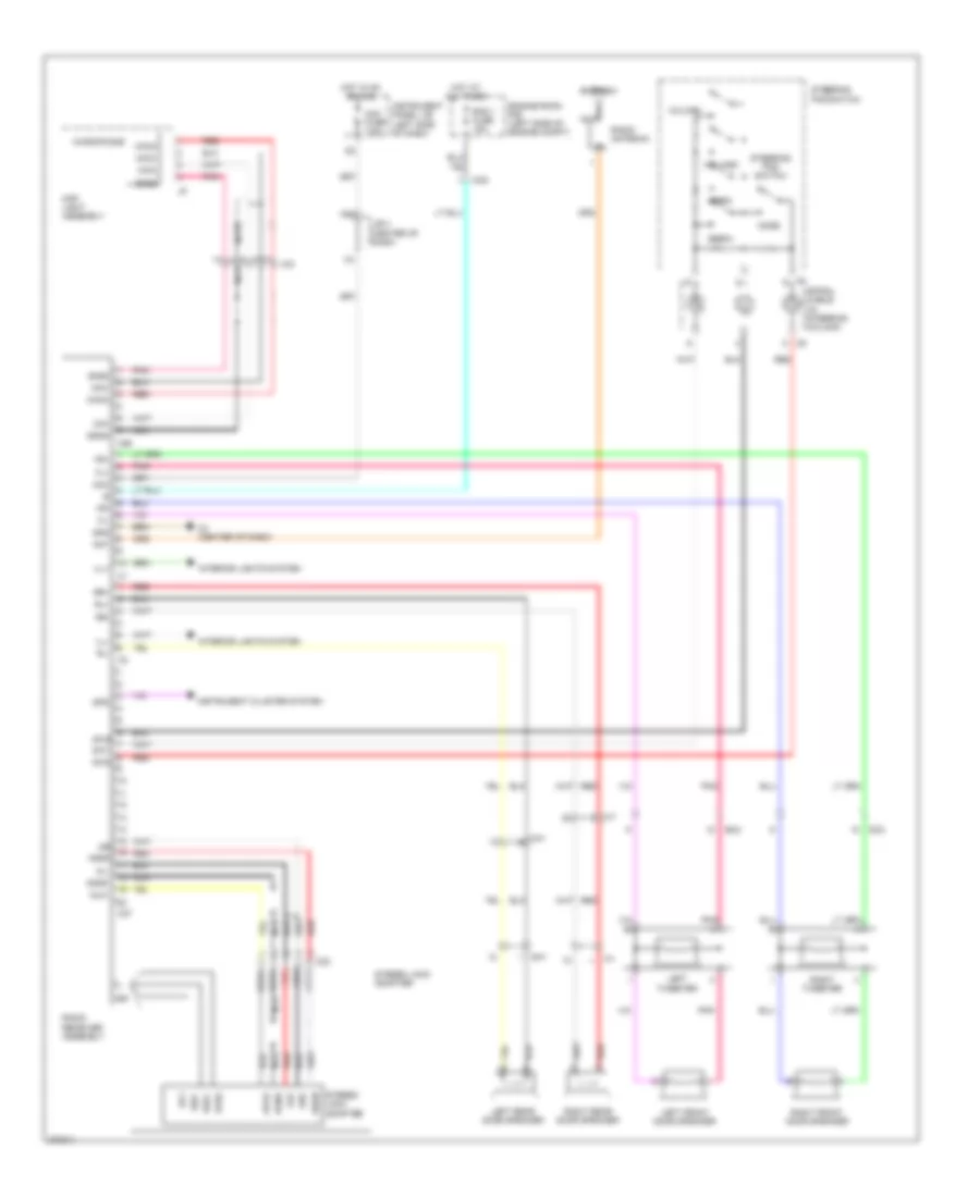 Radio Wiring Diagram for Scion xB 2013