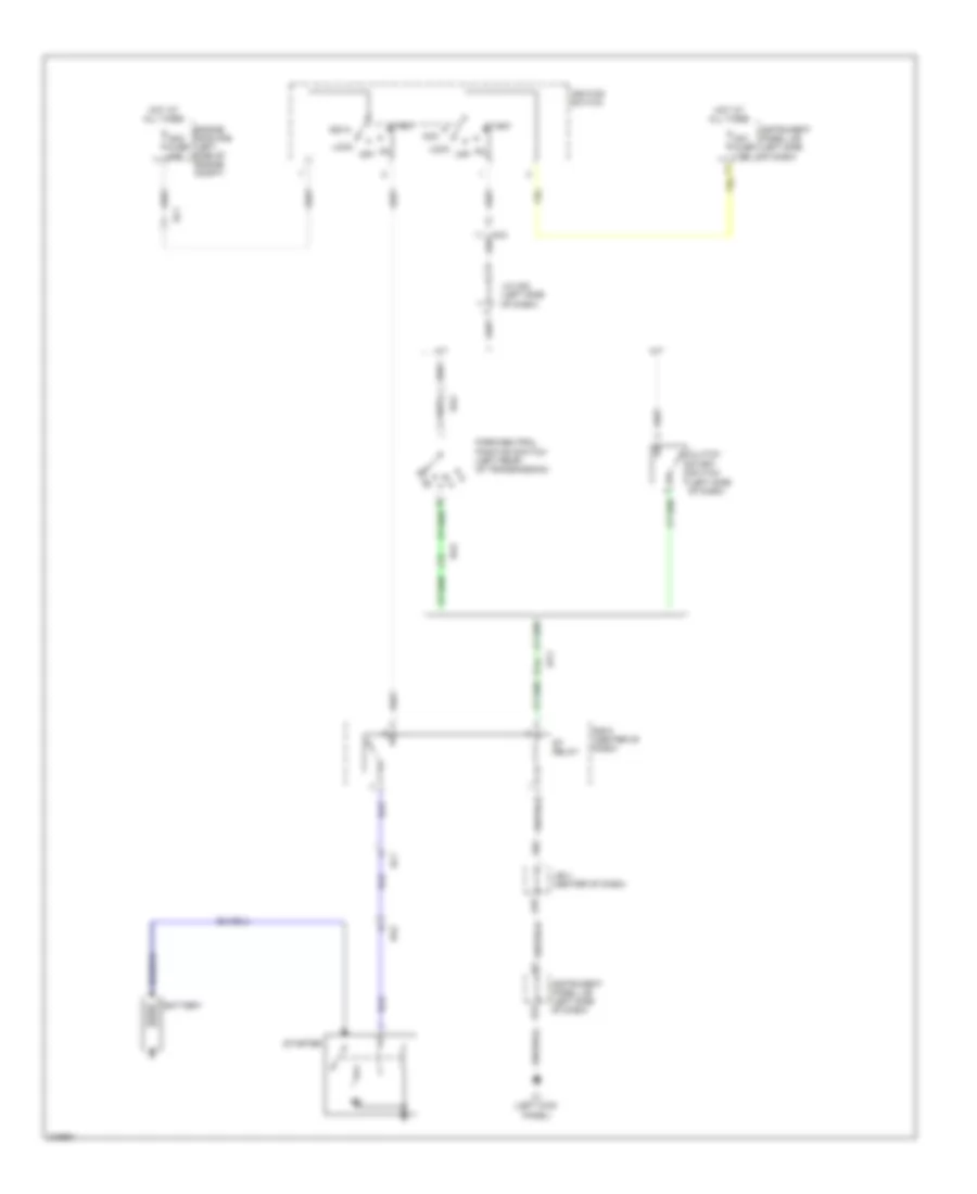 Starting Wiring Diagram for Scion xB 2013