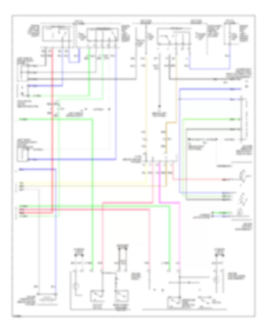 Air Conditioning Wiring Diagram (2 of 2) for Scion xD 2013