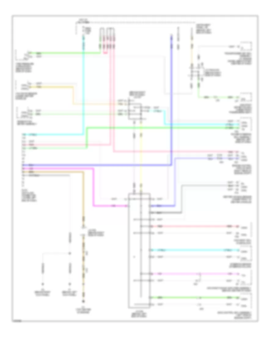 Computer Data Lines Wiring Diagram for Scion xD 2013