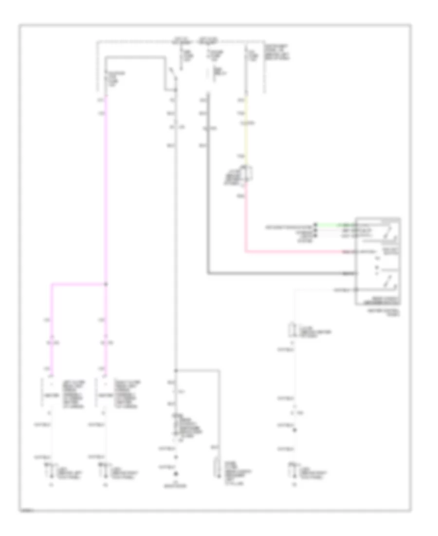 Defoggers Wiring Diagram for Scion xD 2013