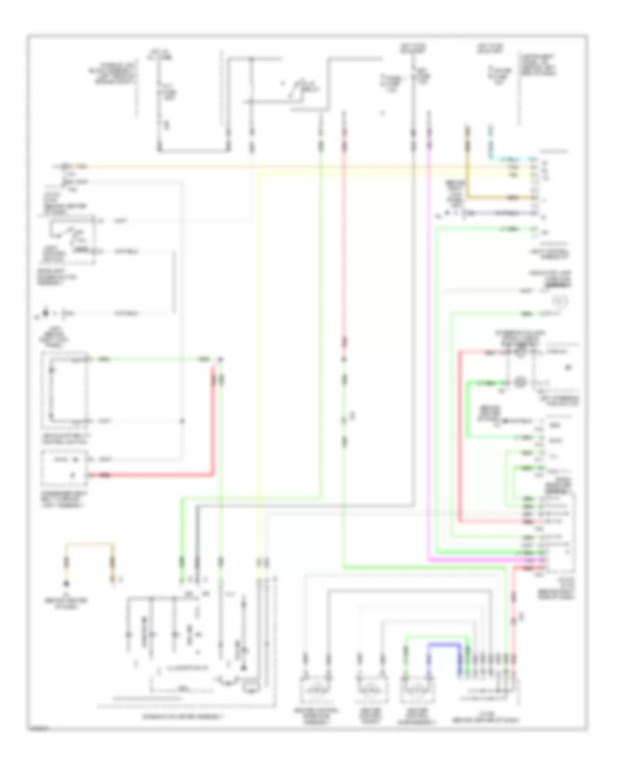 Instrument Illumination Wiring Diagram for Scion xD 2013