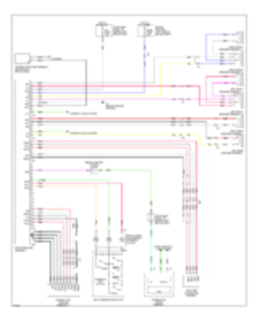 Radio Wiring Diagram for Scion xD 2013