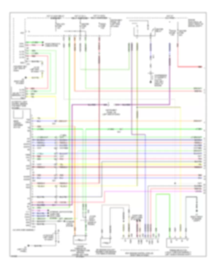 Automatic A C Wiring Diagram 1 of 3 for Scion FR S 2014