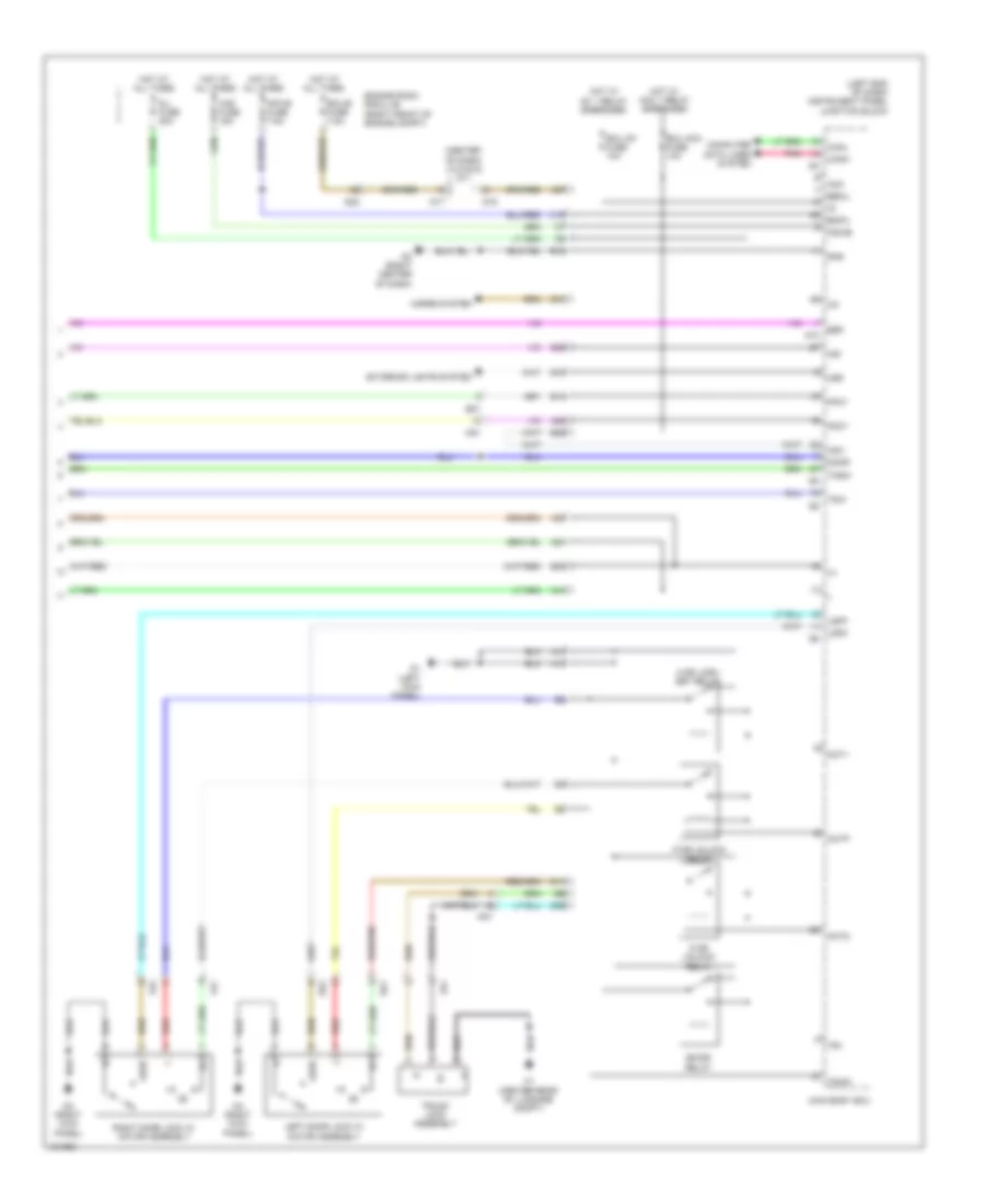 Forced Entry Wiring Diagram (5 of 5) for Scion FR-S 2014
