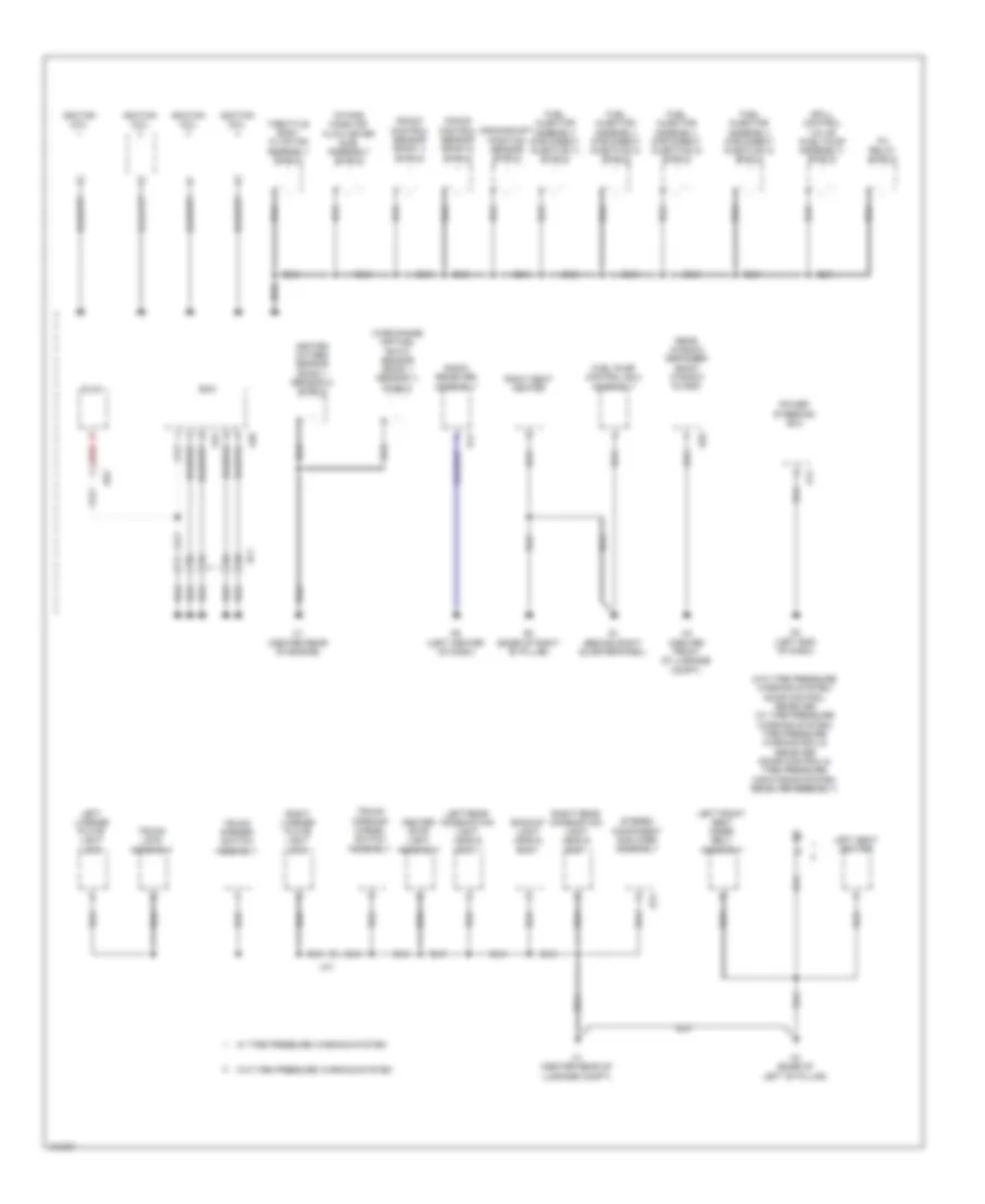 Ground Distribution Wiring Diagram 3 of 3 for Scion FR S 2014
