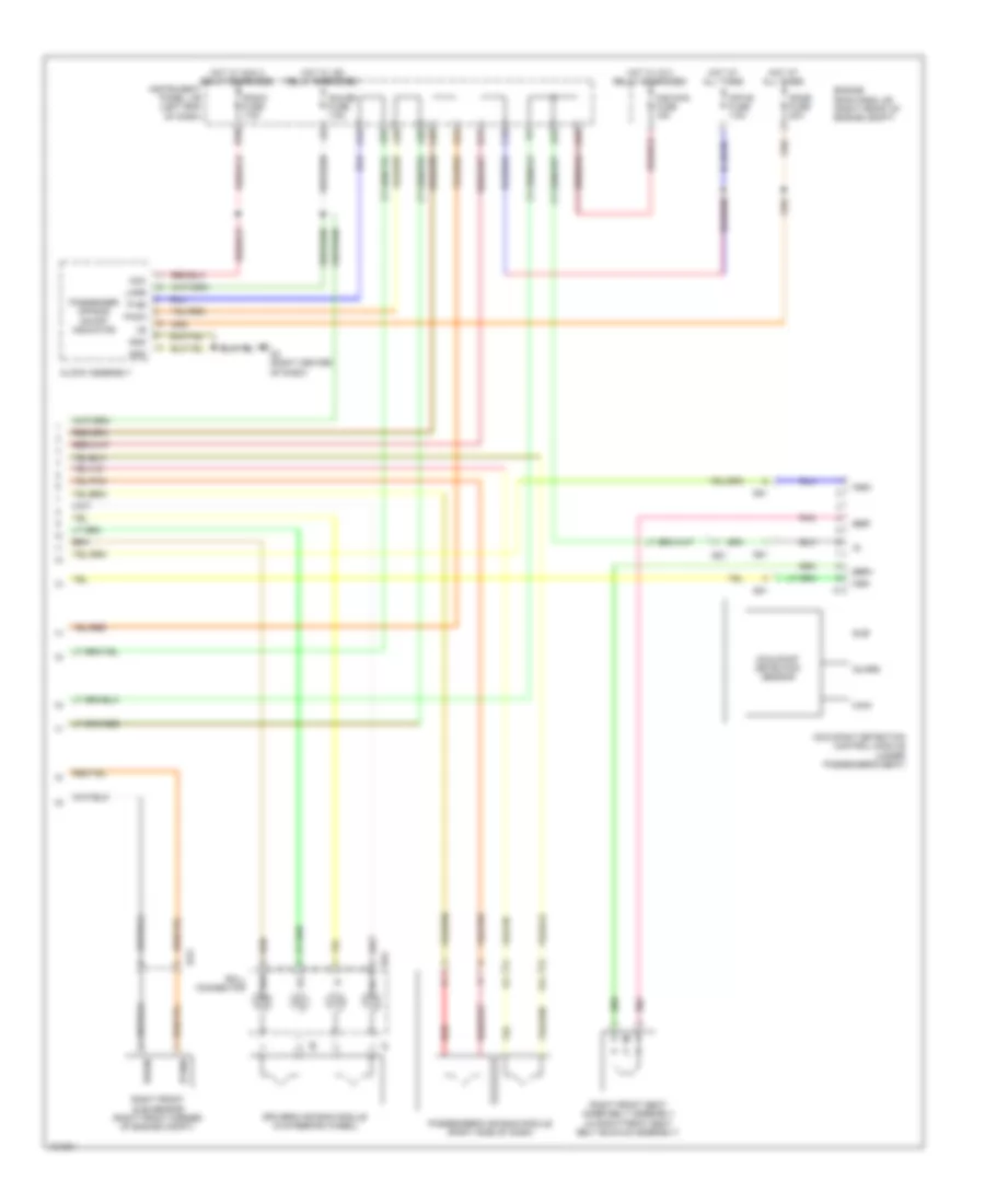 Supplemental Restraints Wiring Diagram 2 of 2 for Scion FR S 2014