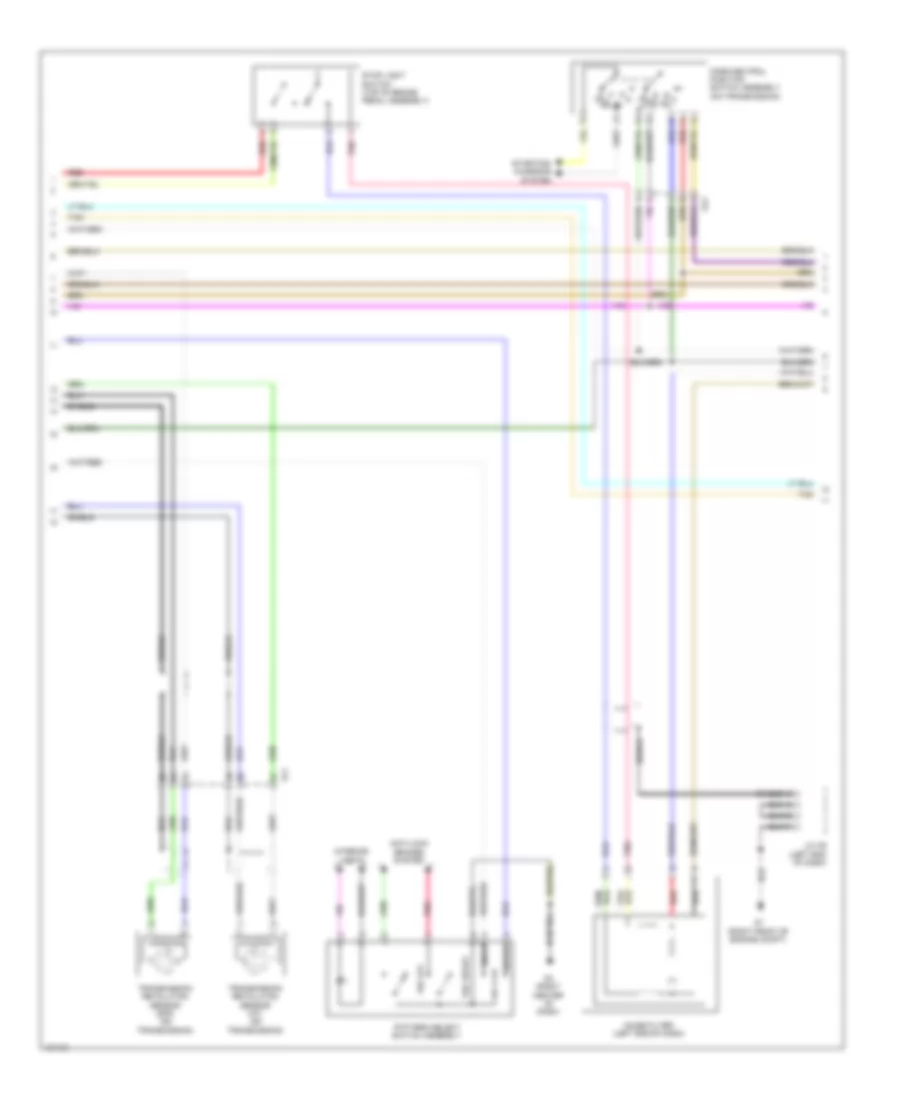 Transmission Wiring Diagram (2 of 3) for Scion FR-S 2014
