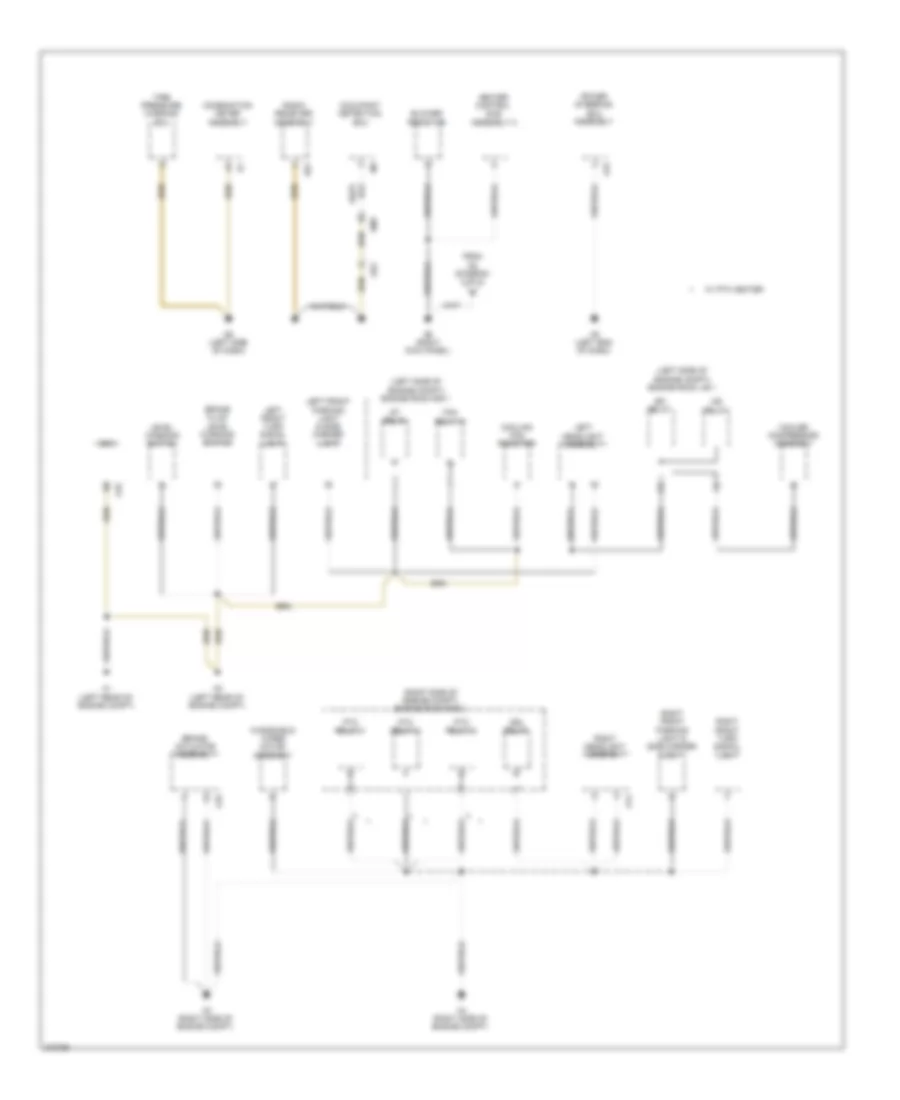 Ground Distribution Wiring Diagram 3 of 3 for Scion iQ 2014