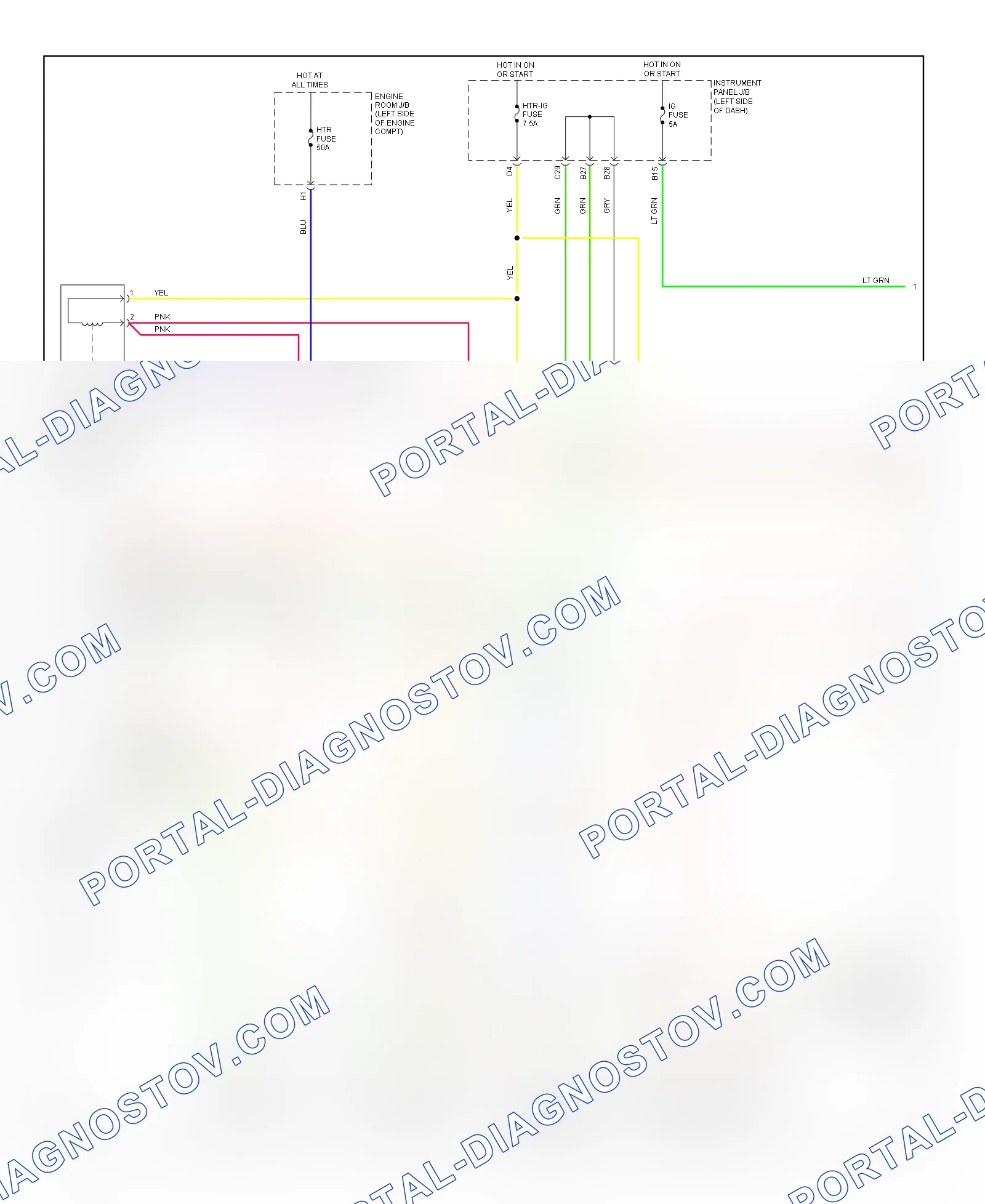 Air Conditioning Wiring Diagram 1 of 2 for Scion tC 2014