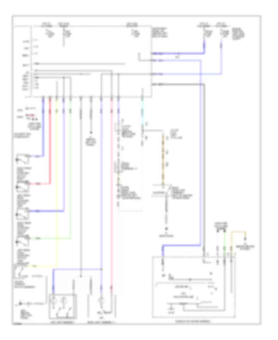 Courtesy Lamps Wiring Diagram for Scion xD 2014