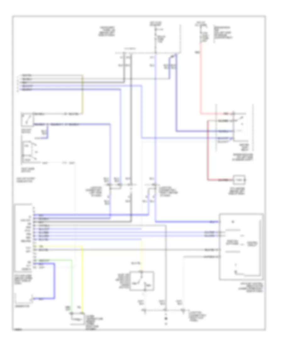 Manual AC Wiring Diagram (2 of 2) for Scion xA 2004