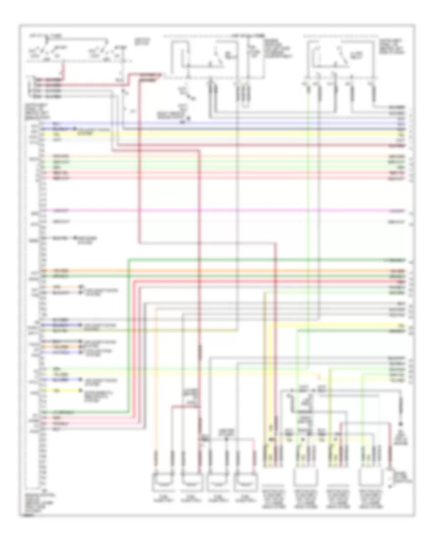 Engine Performance Wiring Diagram 1 of 4 for Scion xA 2004