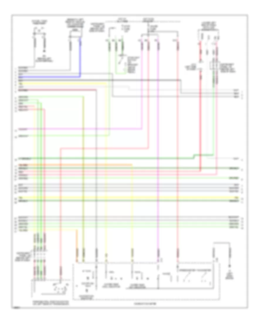 Engine Performance Wiring Diagram (2 of 4) for Scion xA 2004