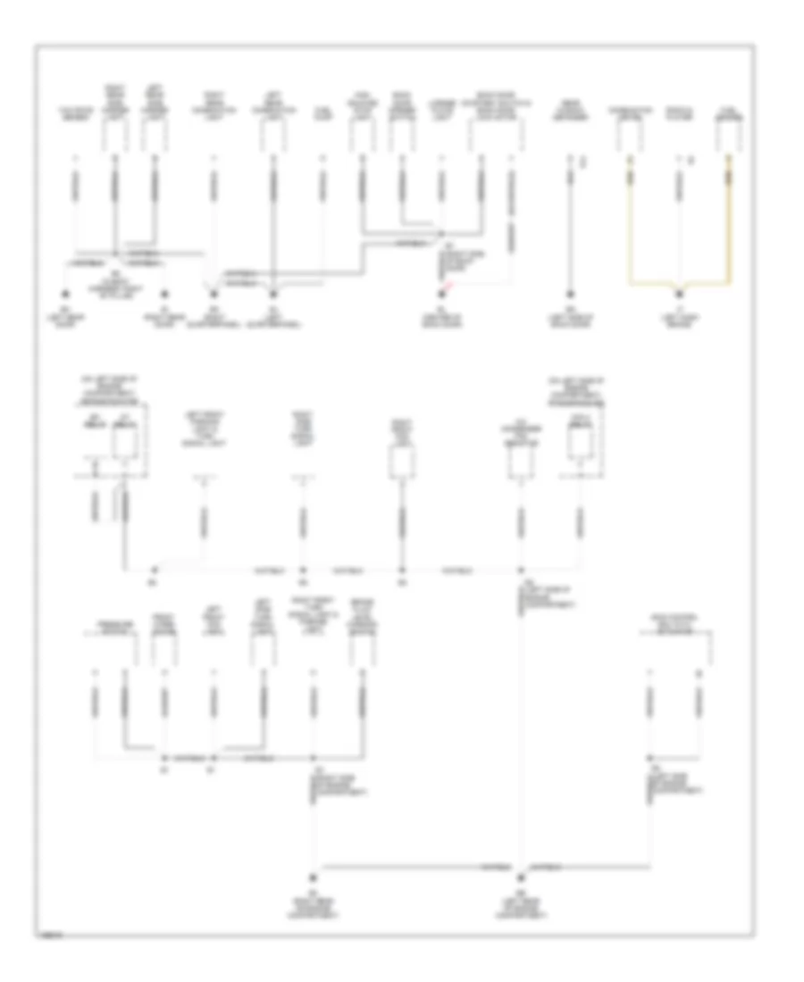 Ground Distribution Wiring Diagram 2 of 2 for Scion xB 2004