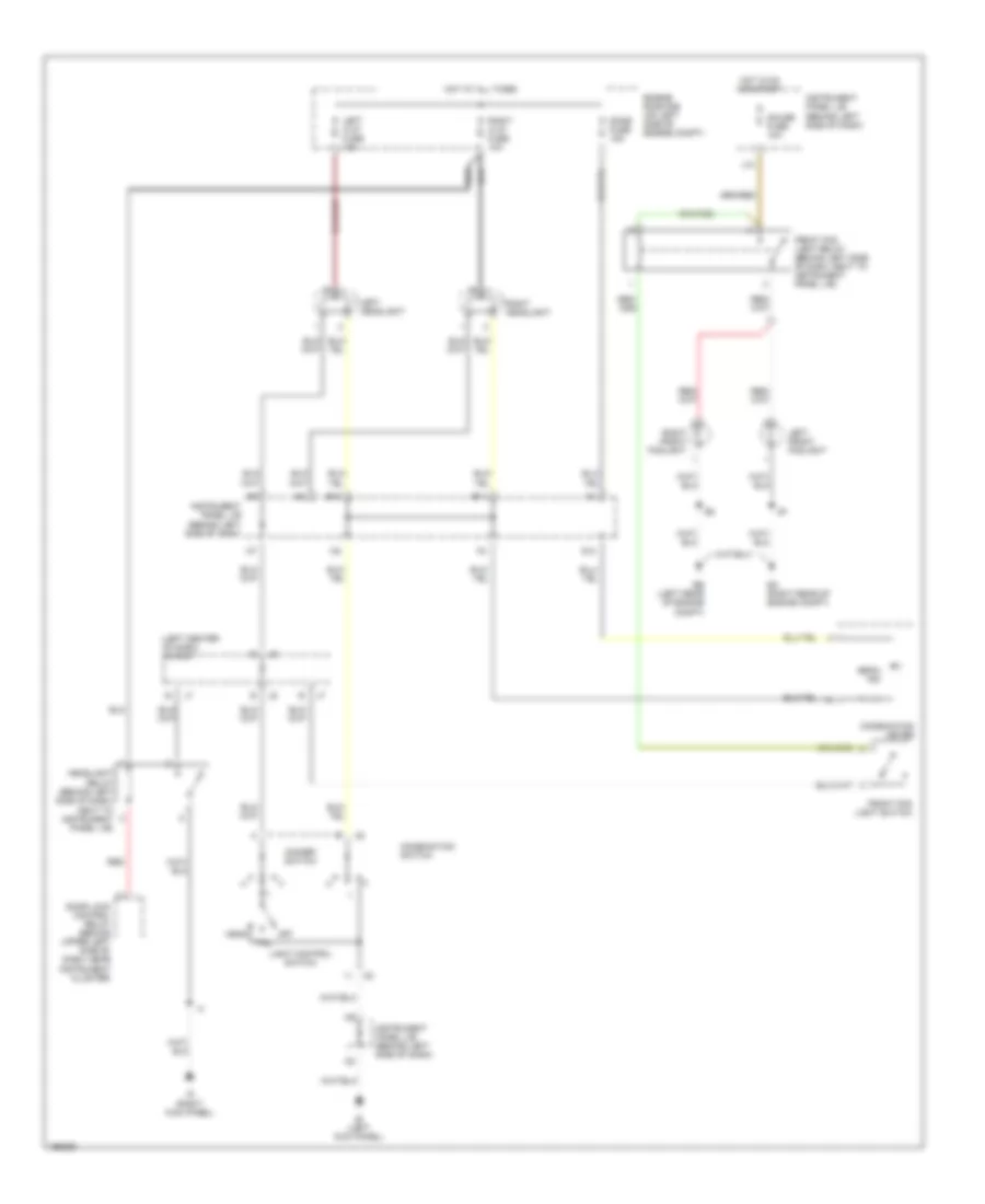 Headlights Wiring Diagram for Scion xB 2004