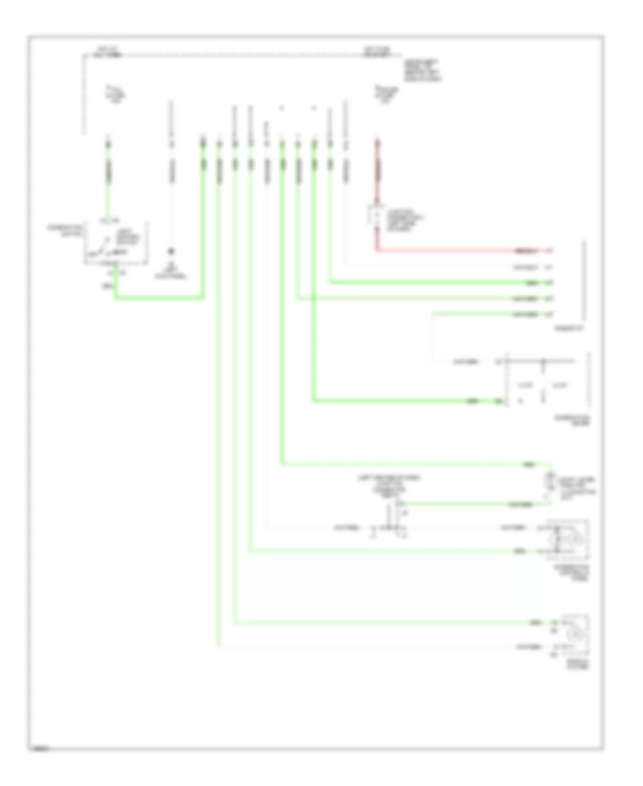 Instrument Illumination Wiring Diagram for Scion xB 2004