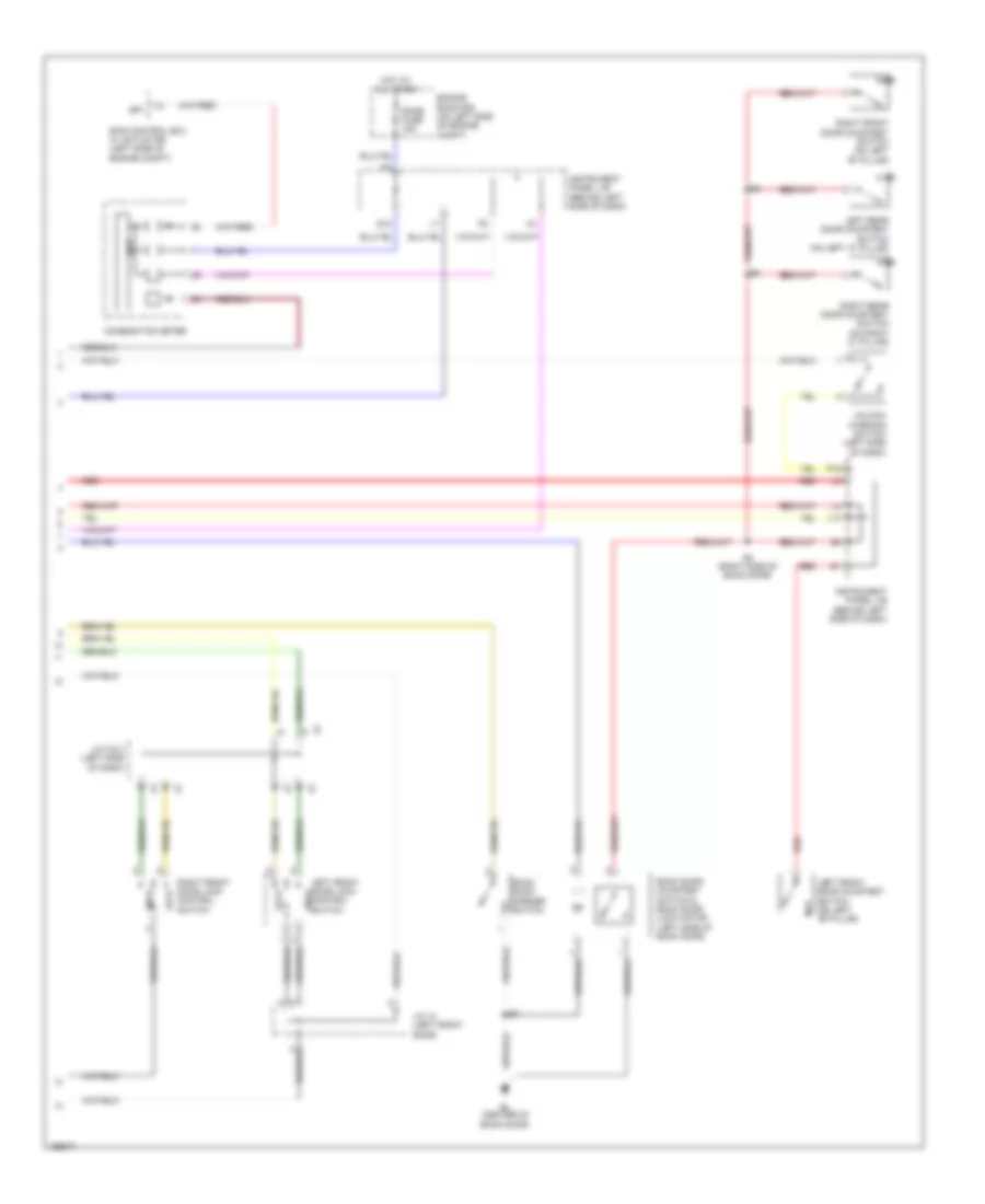 Power Door Locks Wiring Diagram 2 of 2 for Scion xB 2004