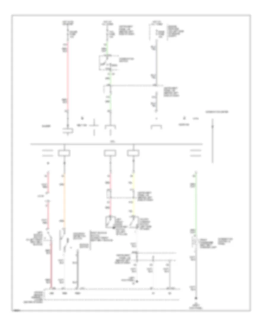 Warning Systems Wiring Diagram for Scion xB 2004