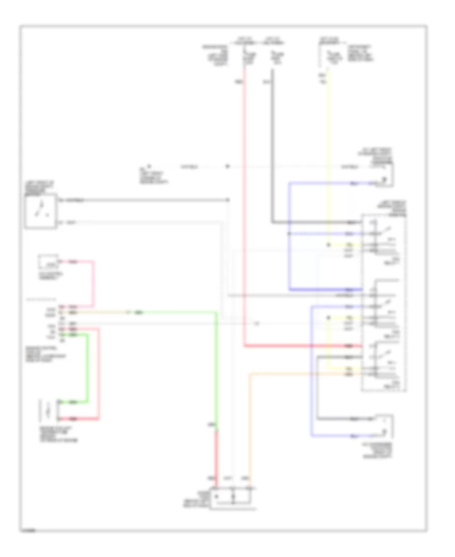 Cooling Fan Wiring Diagram for Scion tC 2005