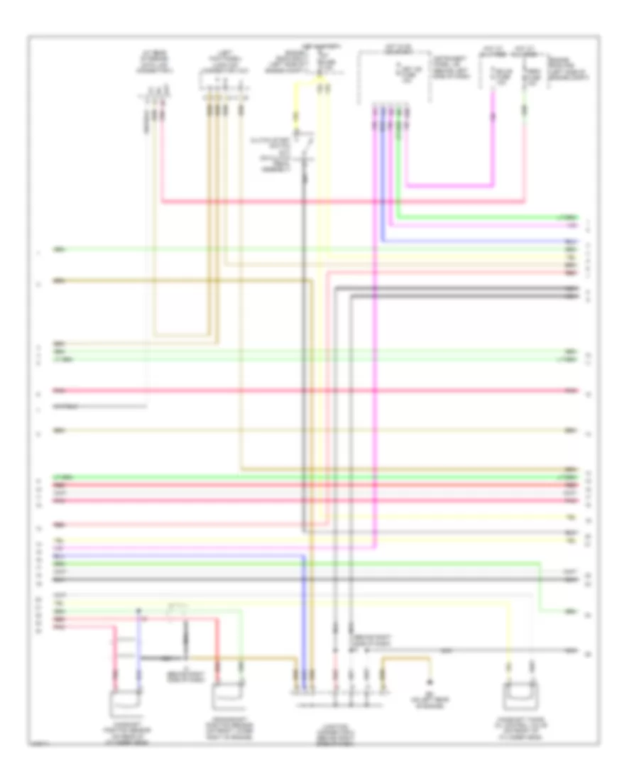 2.4L, Engine Performance Wiring Diagram (3 of 6) for Scion tC 2005