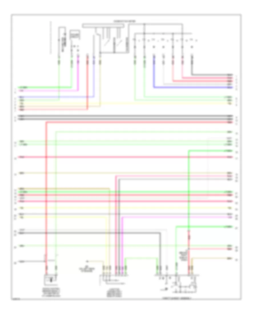2.4L, Engine Performance Wiring Diagram (4 of 6) for Scion tC 2005