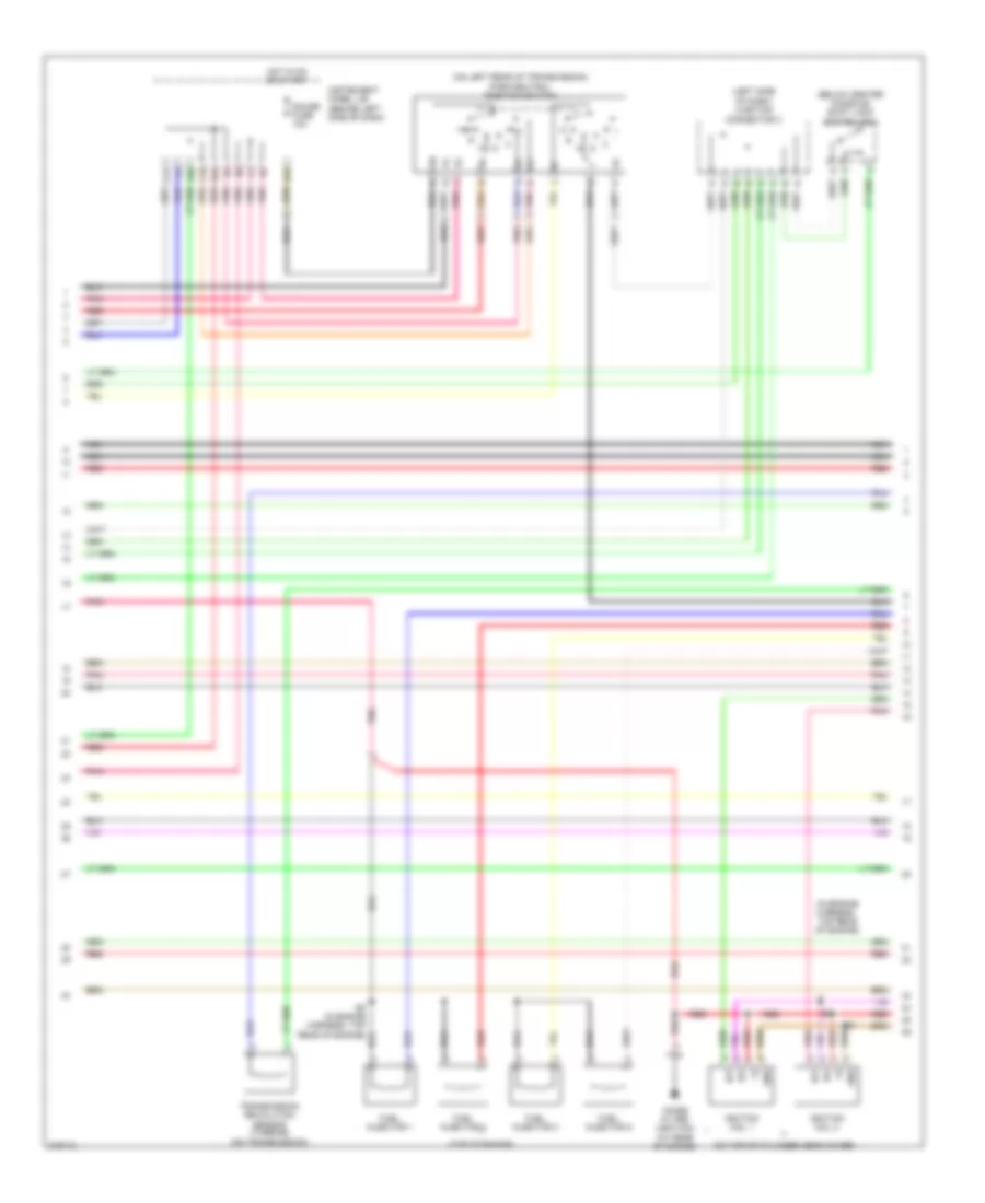 2.4L, Engine Performance Wiring Diagram (5 of 6) for Scion tC 2005