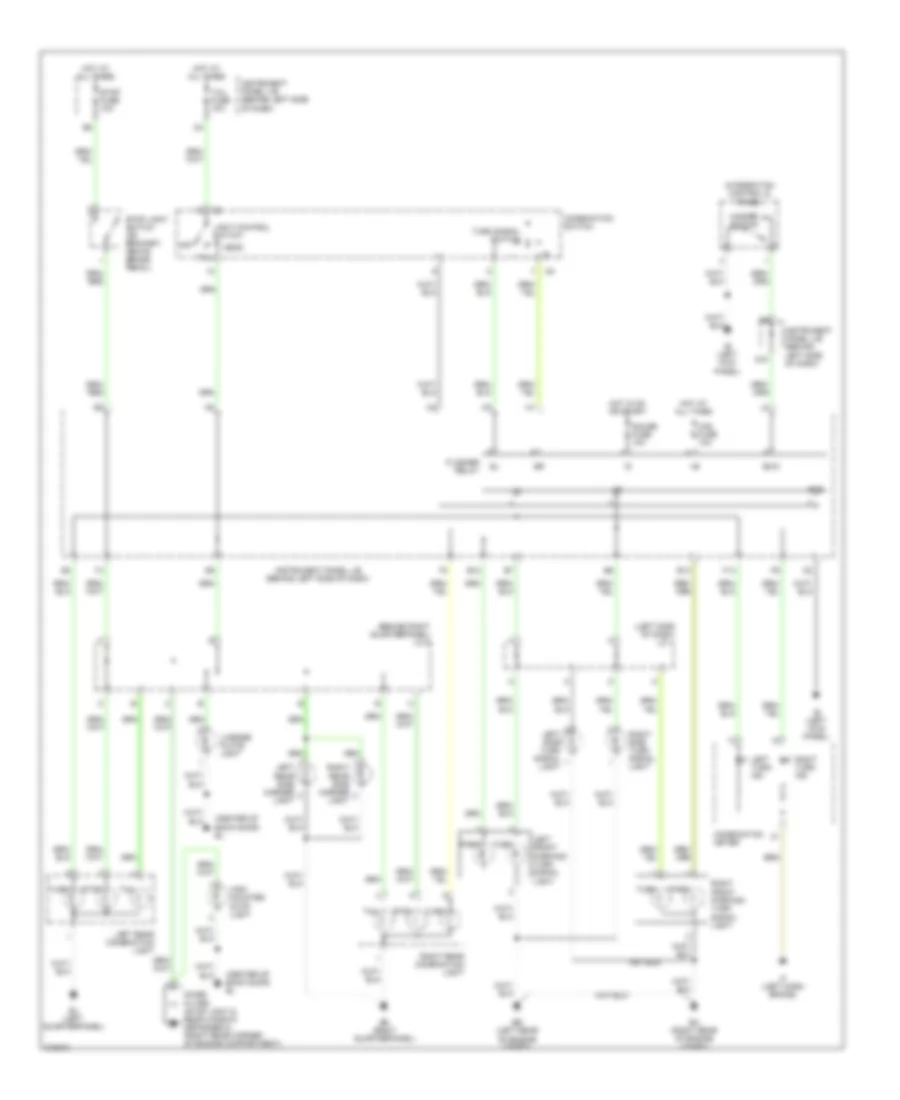 Exterior Lamps Wiring Diagram for Scion xB 2005