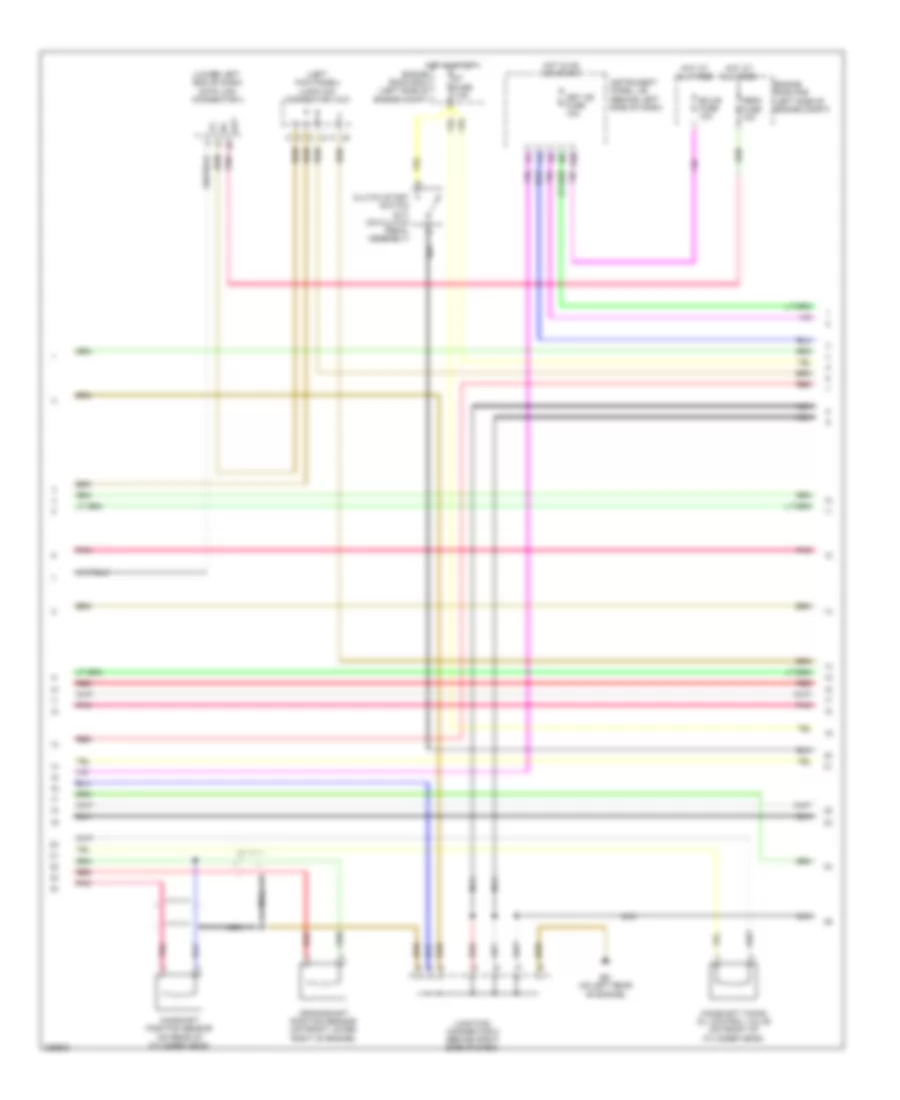 2.4L, Engine Performance Wiring Diagram (3 of 6) for Scion tC 2006