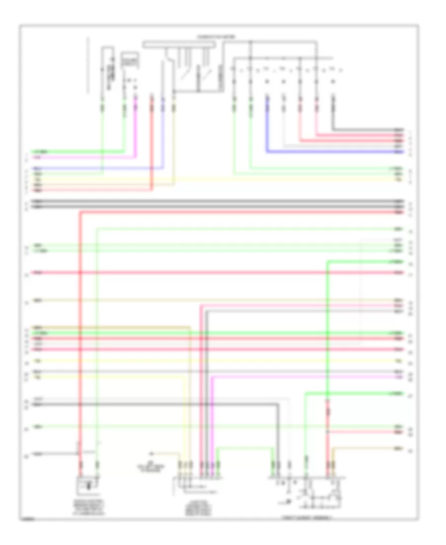 2.4L, Engine Performance Wiring Diagram (4 of 6) for Scion tC 2006