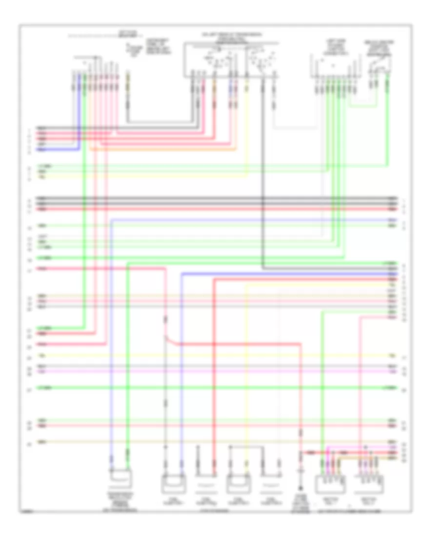 2.4L, Engine Performance Wiring Diagram (5 of 6) for Scion tC 2006