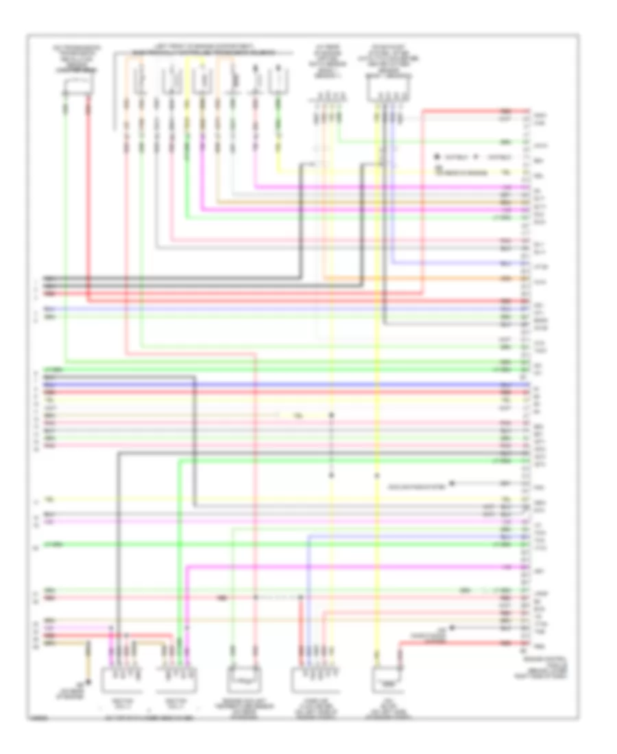 2.4L, Engine Performance Wiring Diagram (6 of 6) for Scion tC 2006