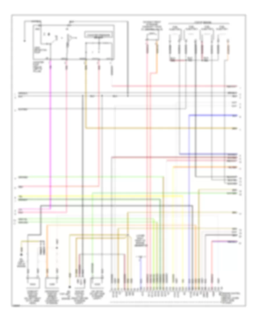 1.5L, Engine Performance Wiring Diagram (3 of 4) for Scion xB 2006
