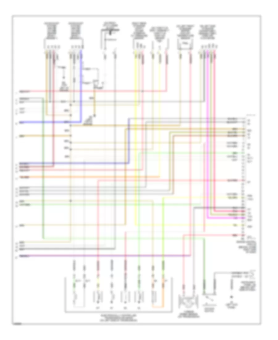 1.5L, Engine Performance Wiring Diagram (4 of 4) for Scion xB 2006