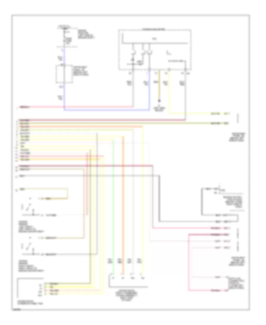 Supplemental Restraints Wiring Diagram, Early Production (2 of 2) for Scion xB 2006