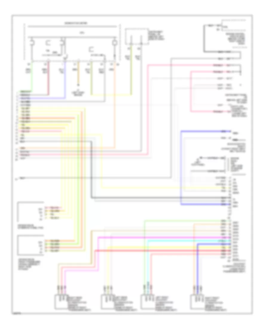 Supplemental Restraints Wiring Diagram Late Production 2 of 2 for Scion xB 2006