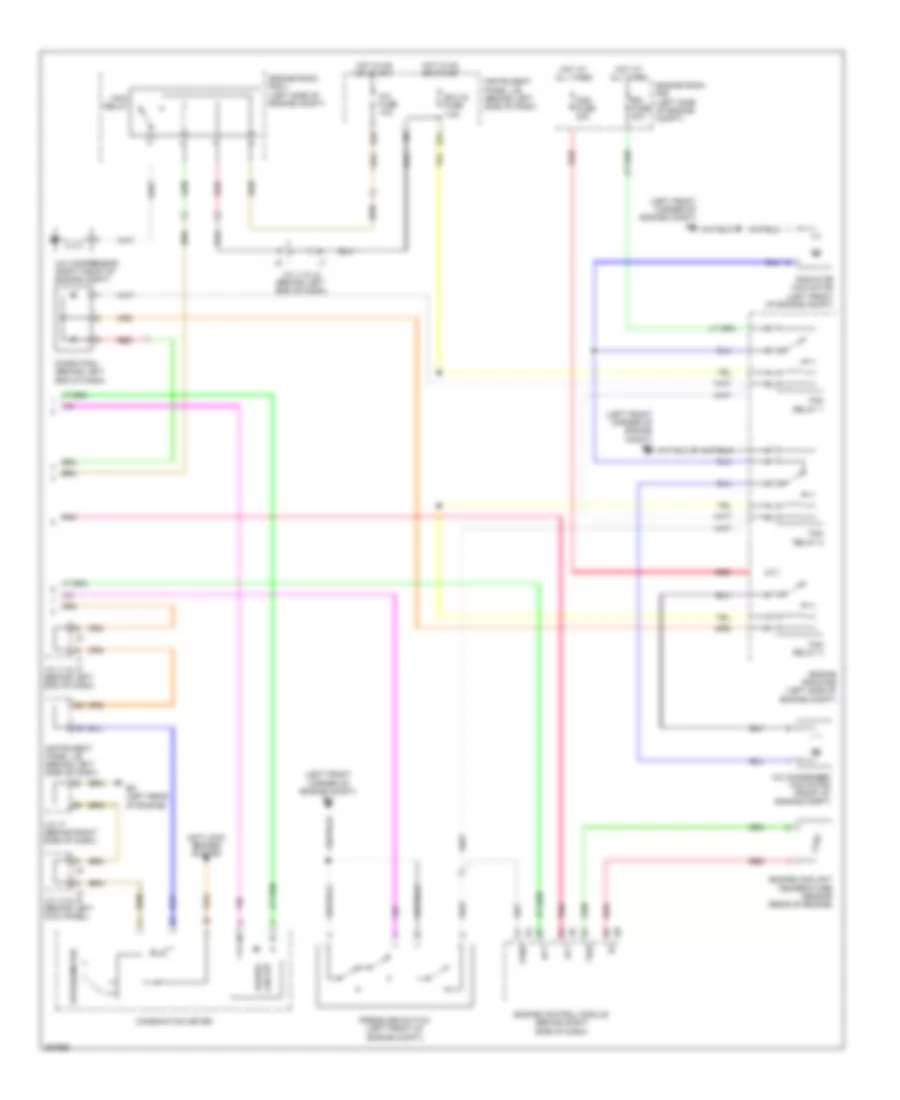 Manual A C Wiring Diagram 2 of 2 for Scion tC 2007
