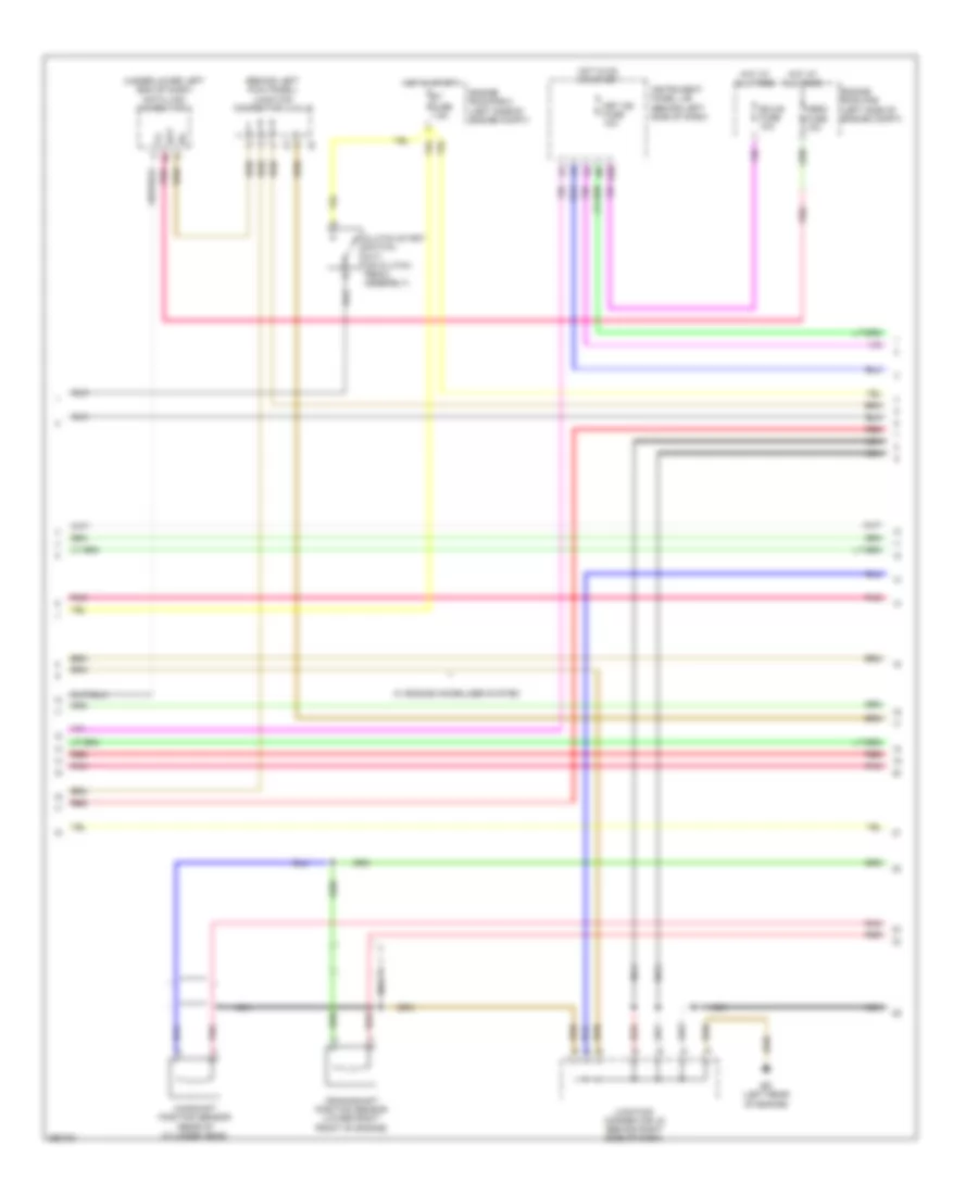 2.4L, Engine Performance Wiring Diagram (3 of 6) for Scion tC 2007