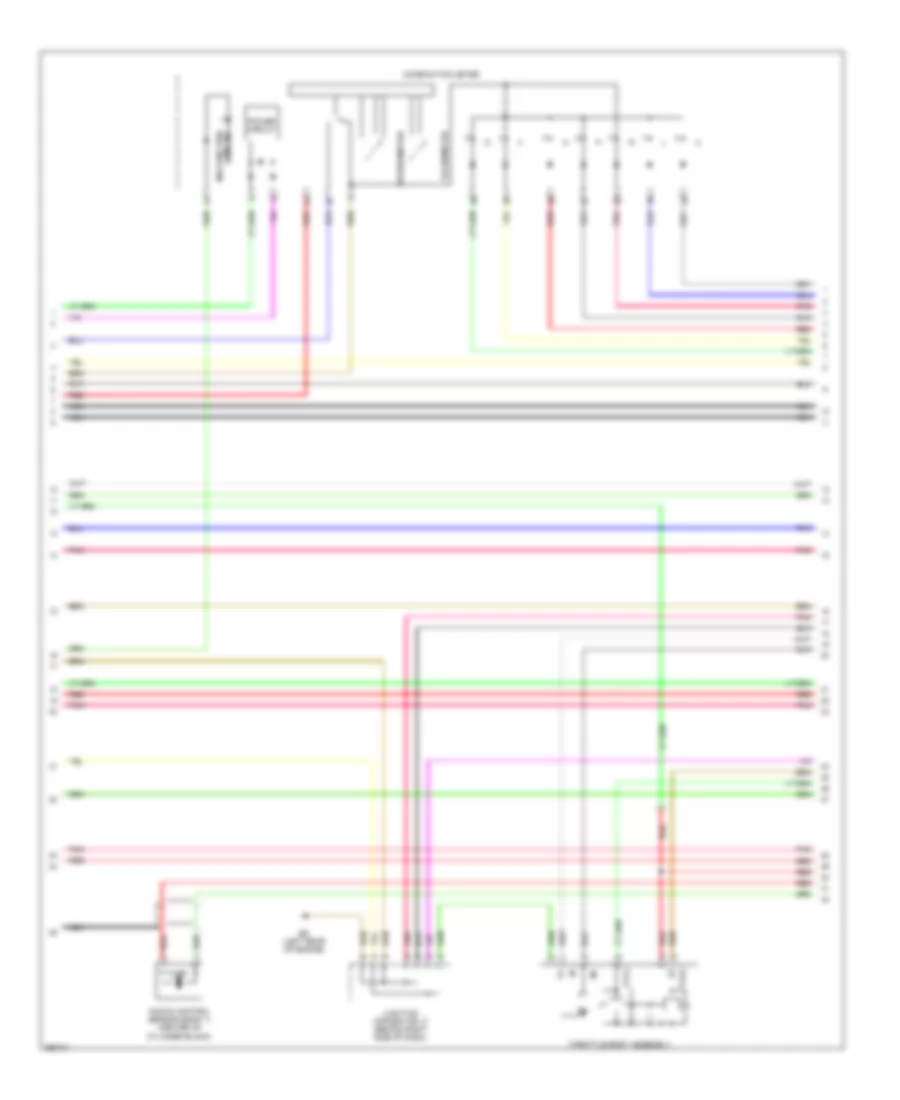 2.4L, Engine Performance Wiring Diagram (4 of 6) for Scion tC 2007